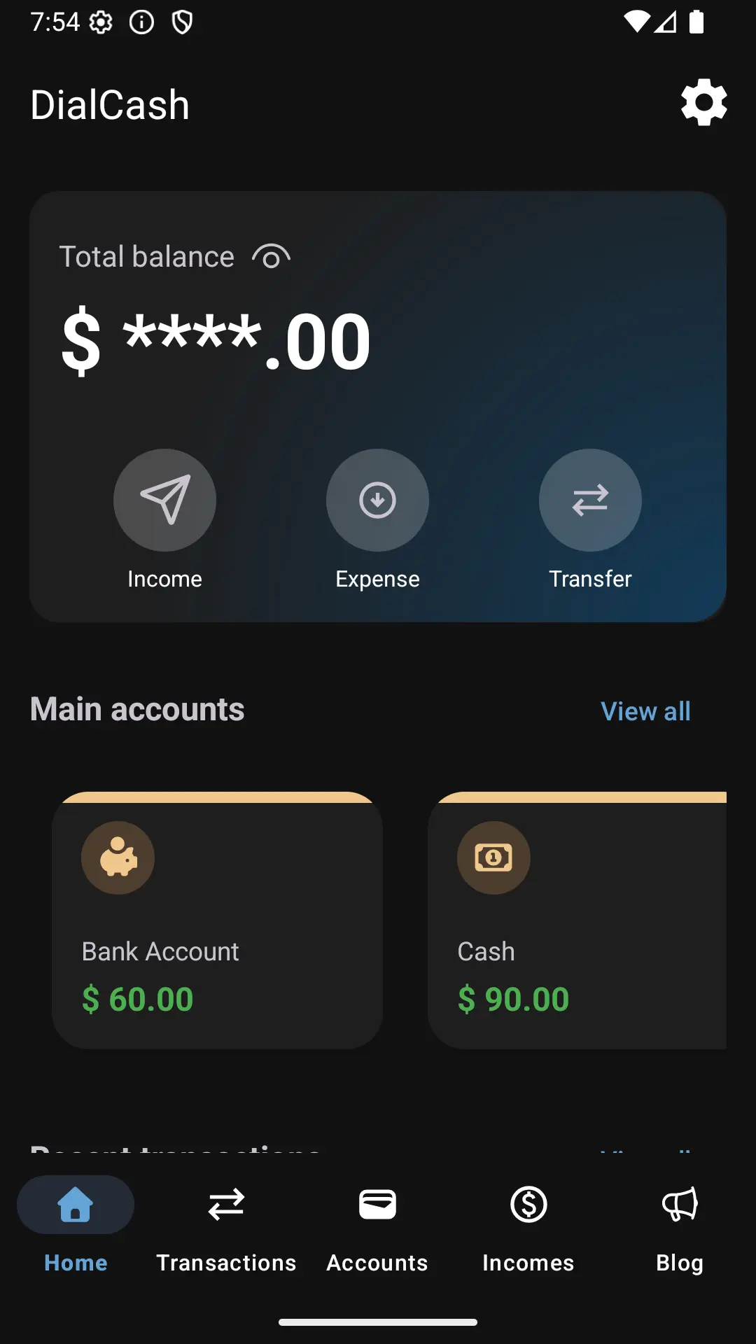 Creating a Transaction